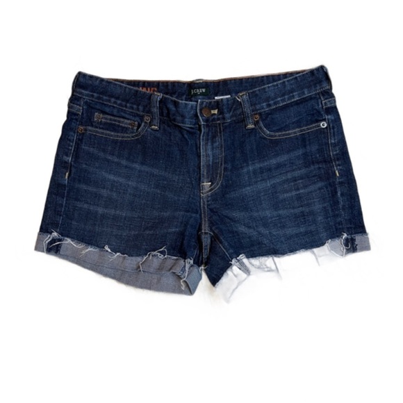 ⭐️🌹NWOT J. Crew Hipslung Jean Shorts - Picture 1 of 5
